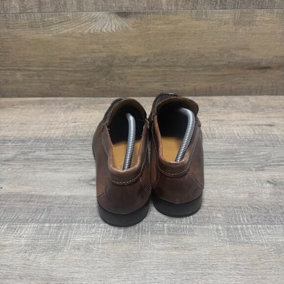 Kenneth Cole Brown Leather Loafers Men's Size 10.5 - Picture 3 of 7